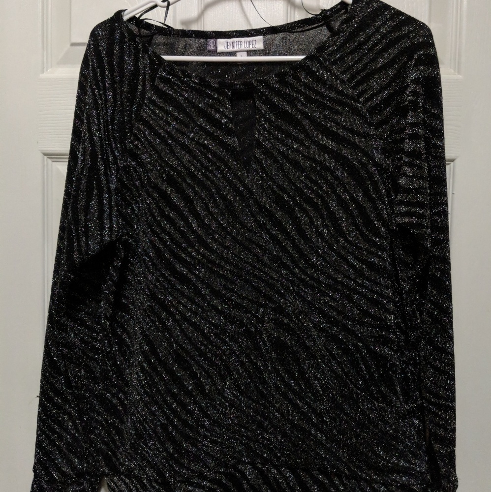 Jennifer lopez Sparkling blouse
